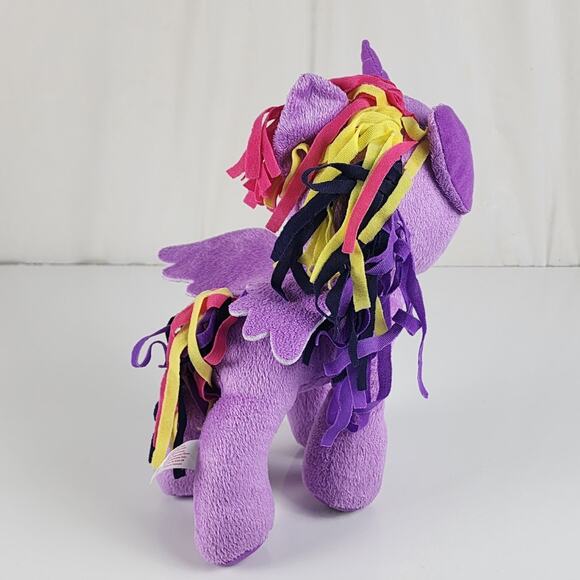 Hasbro 2014 My Little Pony Twilight Sparkle Purple Pegasus Unicorn Plush - Picture 4 of 11